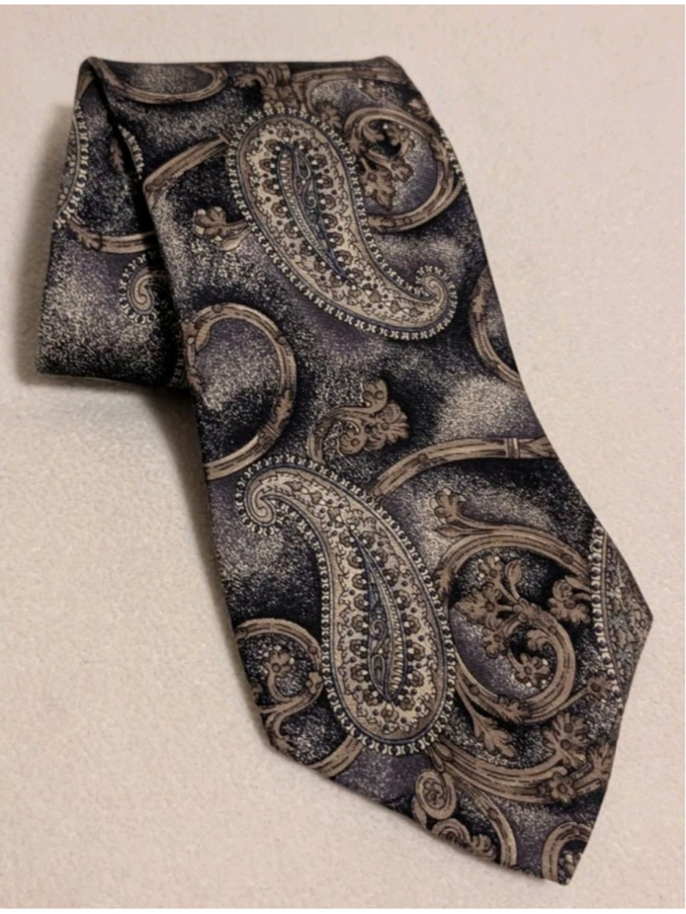 Gianfranco Ruffini Tie Men’s 100% Italian Silk Paisley Italy Necktie T01